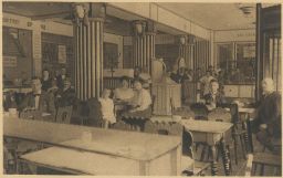 Praha Vinohrady Tylovo náměstí Beránkovy podniky bufet 1922