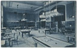 Praha Smíchov Národní dům kavárna biliár 1923