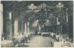 Praha Sokolská Wetkova taneční síň cca 1910