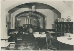 Hradec Králové interiér Vinárna Grand Hotel foto Patzelt 30. léta