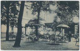 Lužná Lišany Rakovník zahradní restaurace hotel Havelka foto Rezek