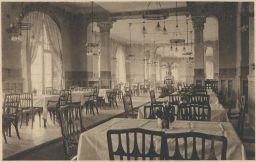Tatry Tatranská Lomnica jídelna Grandhotel Praha 1920