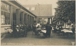 Lázně Poděbrady lázeňský park zahradní restaurace