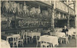 Uherské Hradiště zahradní restaurace Hotel Koruna Sokolovna