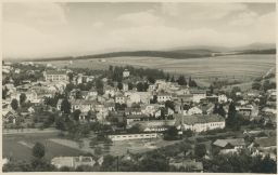 Panoramatický pohled na Valašské Klobouky, Zlínský kraj