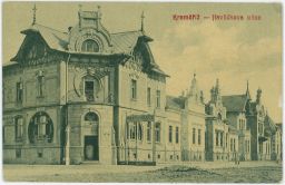 Kroměřížská hospoda U Pecmanů v Havlíčkově ulici, cca 1909