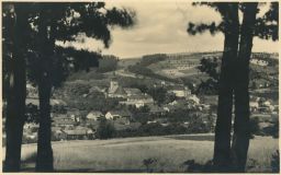 Vizovice, Zlínský kraj, škola, cca 1943