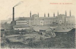 Praha Žižkov sladovna 1911