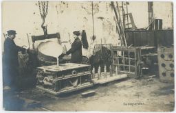 Praha Karlín Kolbenka Breitfeld a Daněk lití do forem