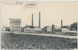Praha Vysočany Kolben Kolbenka 1909