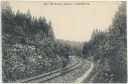 Železnice Mikšova jáma Chotěboř Havlíčkův Brod 1921