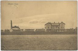 Železnice nádraží Hrochův Týnec Chrudim 1916