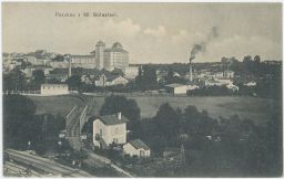Železnice nádraží Mladá Boleslav 1908