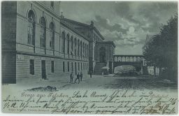 Železnice nádraží Český Těšín Tetschen 1899