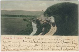 Železnice Choceň Brandýs Pardubice 1901