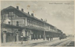 Železnice nádraží Veselí nad Lužnicí Mezimostí Tábor 1917