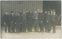 Železnice personál razítko Příbram 1909