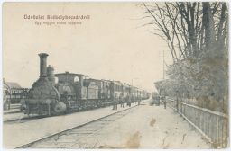 Železnice nádraží Székelykocsárd Lunca Mureșului Kahlenberg Rumunsko