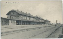 Železnice nádraží Mezimostí c.k.