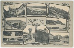 Železnice nádraží Zahnradbahn Kahlenberg Döbling Wien 1908