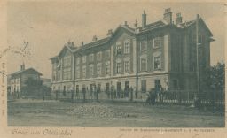 Železnice nádraží Okříšky Třebíč 1901