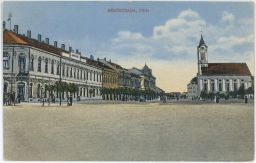 Náměstí Békéscsaba Maďarsko 1915
