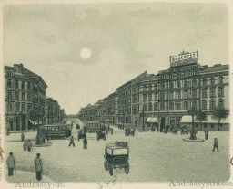 Budapest Andrássy útca 1899