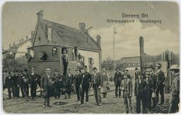 Železnice lokomotiva železárny Oderberg Bohumín 1914