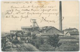 Železnice Ervěnice Seestadtl Elly Schacht 1905