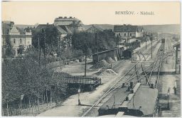 Železnice nádraží Benešov Minerv Praha