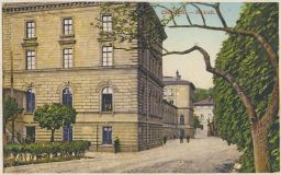 Železnice nádraží Choceň 1928