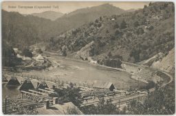 Železnice most Roter-Turm Pass Rumunsko 1917