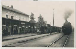 Železnice nádraží Chřibská Rybniště Děčín