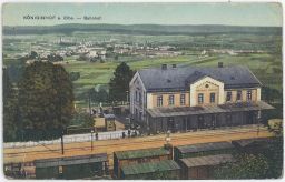 Železnice nádraží Dvůr Králové nad Labem Königinhof an der Elbe Trutnov