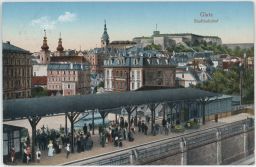 Železnice nádraží Polsko Klodzko Glatz Stadtbahnhof