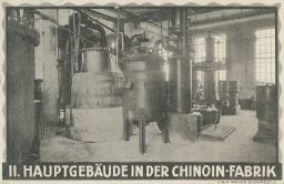 Továrna fabrika II.Hauptgebäude in der Chinoin-Fabrik Budapest