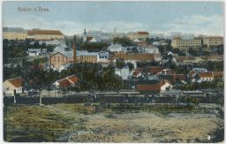 Železnice nádraží Rosice Brno-venkov 1913