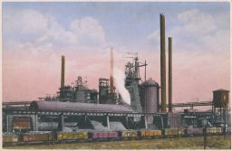 Železnice Žofínská huť Ostrava Sofienhütte 1920