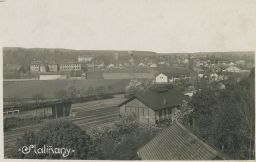 Železnice nádraží Slatiňany Chrudim