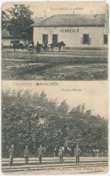 Železnice nádraží Ipolytarnóc Ipeľský Trnovec Salgótarján 1911