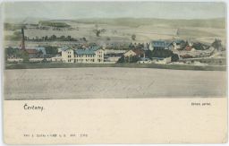 Železnice nádraží Čerčany 1906