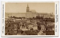 Pražský hrad ze Schönbornské zahrady, vizitka