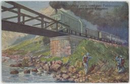 Železnice obrněný vlak armáda 1915