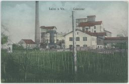 Cukrovary továrny Lužec nad Vltavou Mělník nakl. Březina