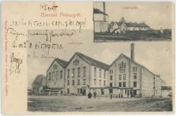 Železnice cukrovar Diószegröl Sládkovičovo Galanta 1911