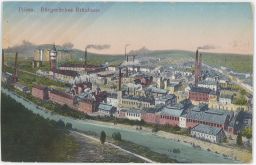 Pivovar v Plzni 1914