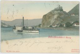 Kolesový parník Střekov Ústí nad Labem 1903
