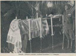 Prezident-T.G.Masaryk-úmrtí-katafalk-legionáři-11.9.1937