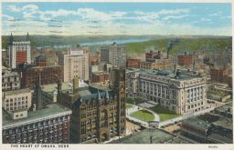 The Heart of Omaha Nebraska USA 1929