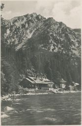 Vysoké Tatry Poprad Popradské pleso nakl. Nedobrý 40. léta